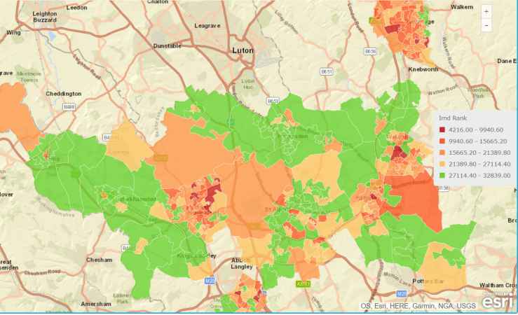 deprivation hertfordshire